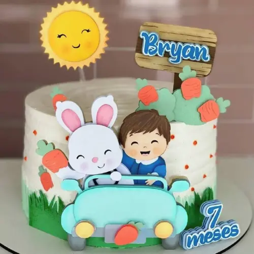 Topo de Bolo Páscoa 23 Somente Studio