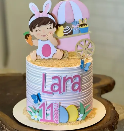 Topo de Bolo Páscoa 24 Somente Studio