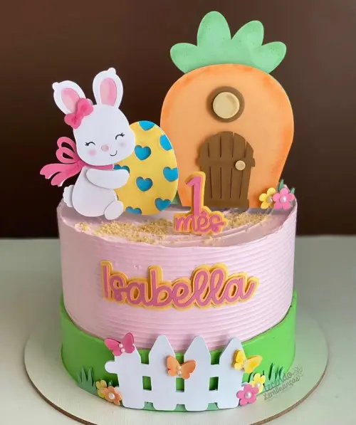Topo de Bolo Páscoa 31 Somente Studio