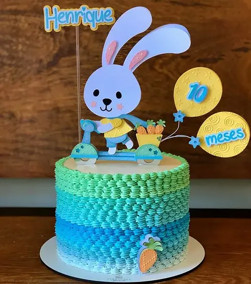 Topo de Bolo Páscoa 43 Somente Studio