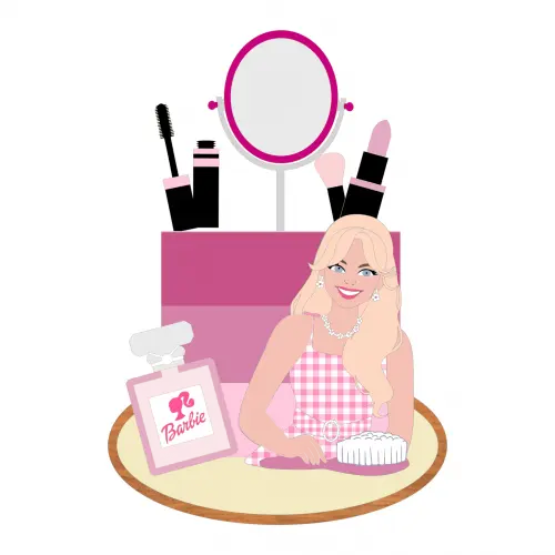 Topo de Bolo Barbie 37 Somente Studio
