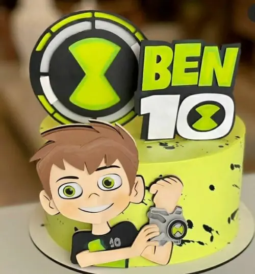 Topo de Bolo Ben 10 01 Somente Studio