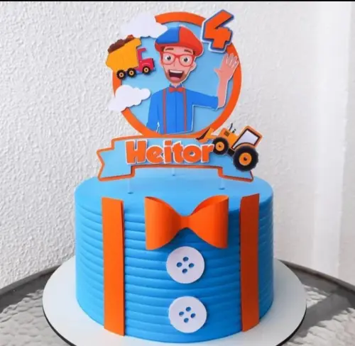 Topo de Bolo Blippi 04 Somente Studio