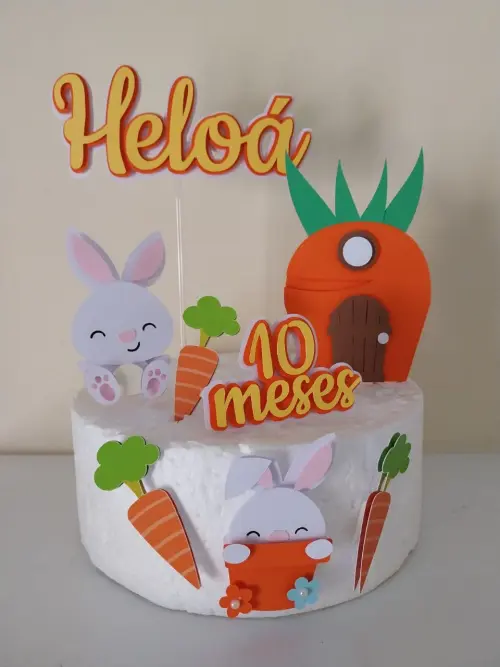 Topo de Bolo Páscoa 56 Somente Studio
