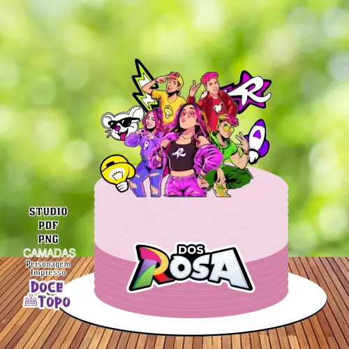 Topo de Bolo Emilly Vick 09 Studio/PDF/PNG