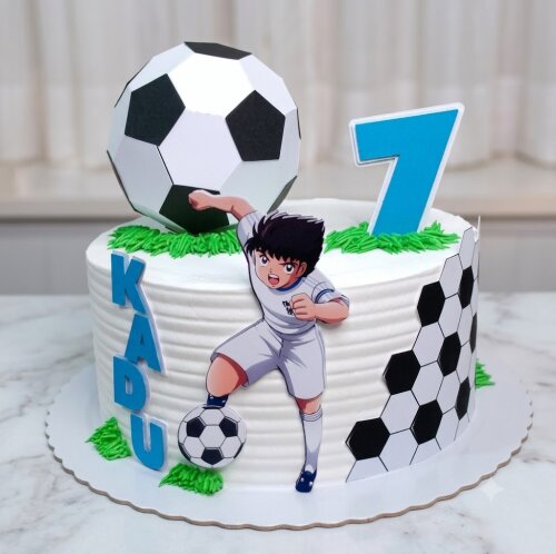 Topo de Bolo Super Campeões - Tsubasa Studio/PDF/PNG