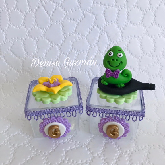 Caixinha Rapunzel em Biscuit