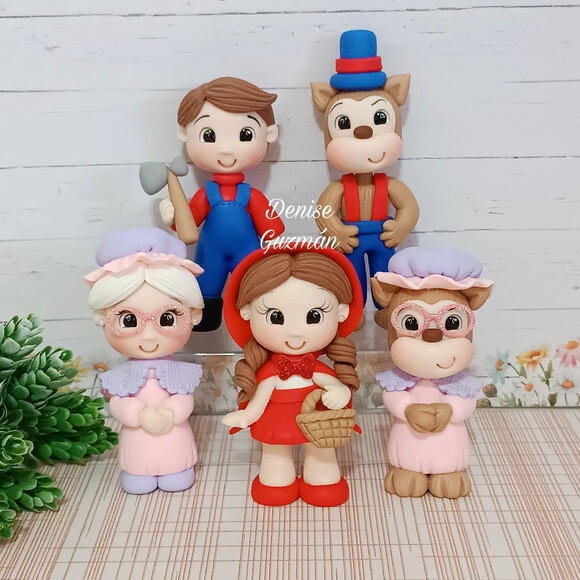 Personagens da Chapeuzinho Vermelho