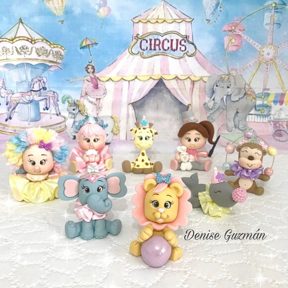 Personagens do Circo Rosa