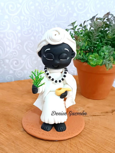 Preta Velha em Biscuit
