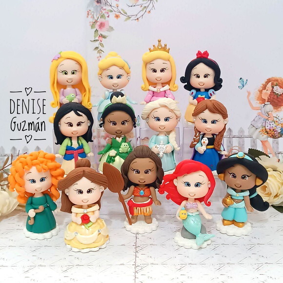 Princesas em Biscuit