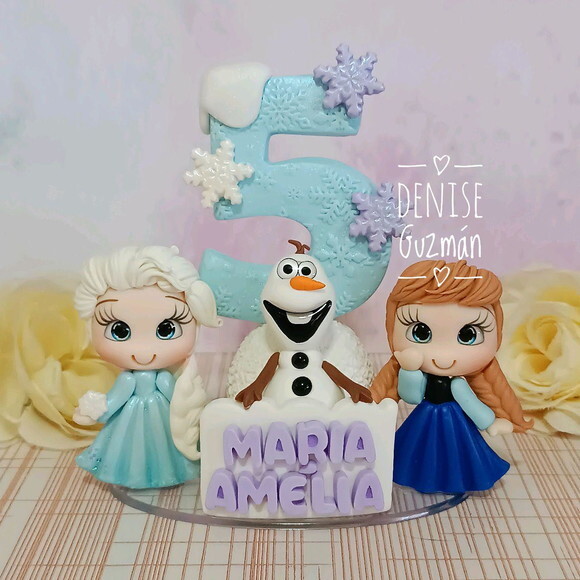 Topo de Bolo Frozen