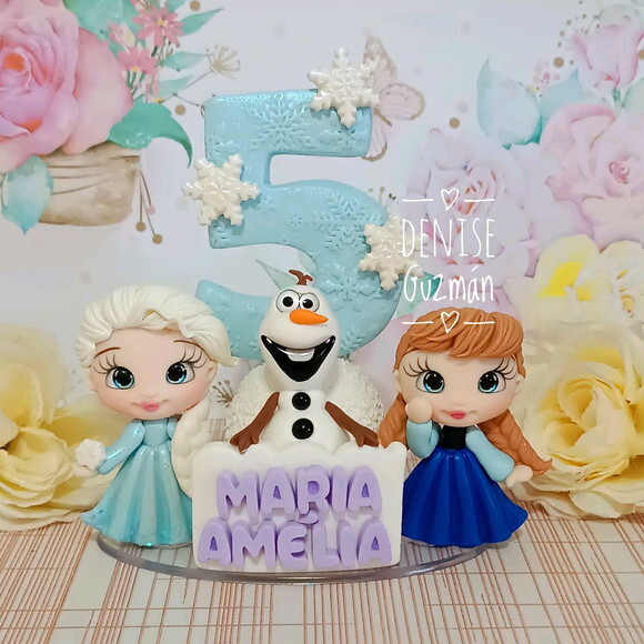 Topo de Bolo Frozen