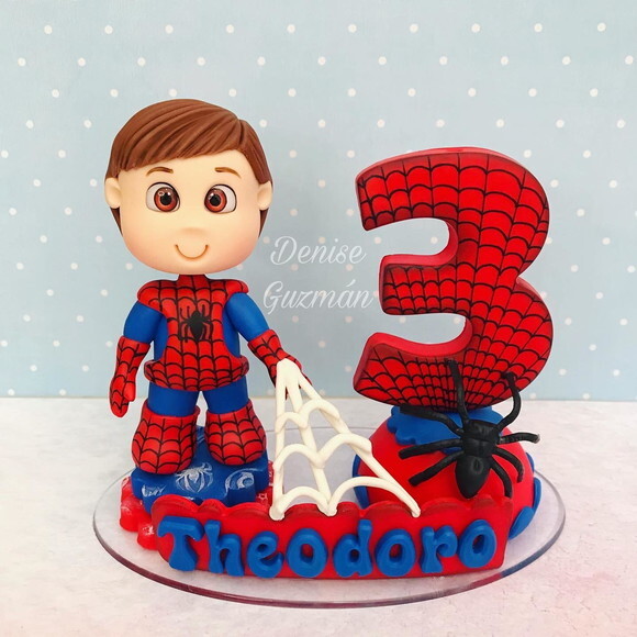 Topo de Bolo Homem Aranha