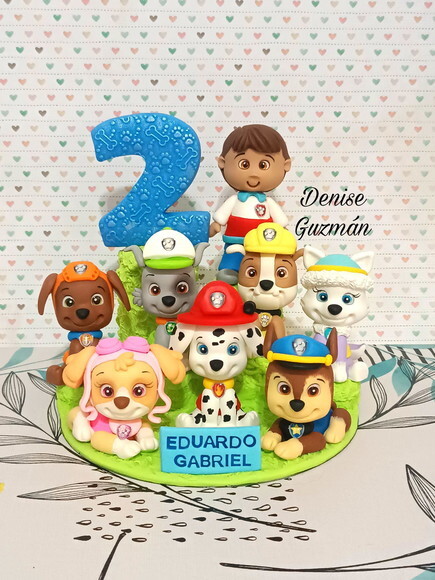 Topo de Bolo Patrulha Canina