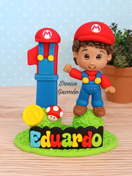 Topo de Bolo Super Mario