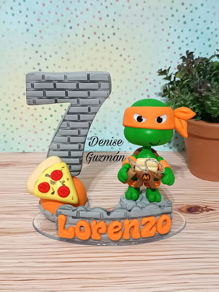 Topo de Bolo Tartaruga Ninja