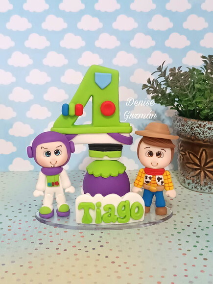 Topo de Bolo Toy Story Biscuit