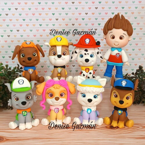 Kit Cachorrinhos da Patrulha Canina