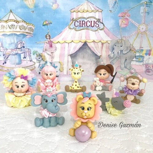 Personagens do Circo Rosa