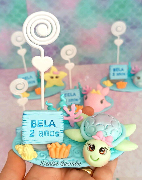 Porta Recado/foto Fundo do Mar Biscuit