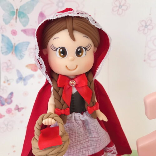 Topo de Bolo Chapeuzinho Vermelho
