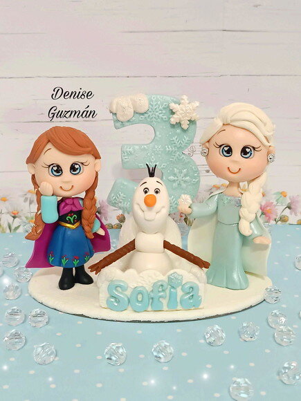 Topo de Bolo Frozen