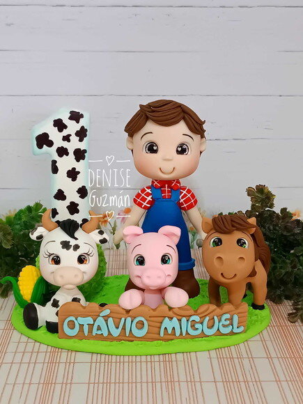 Topo de Bolo Fazendinha