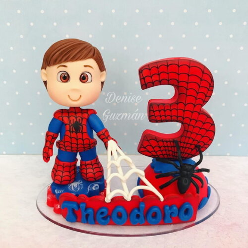 Topo de Bolo Homem Aranha