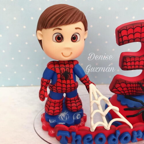 Topo de Bolo Homem Aranha