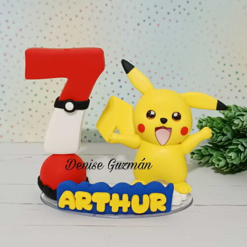 Topo de Bolo Pokémon