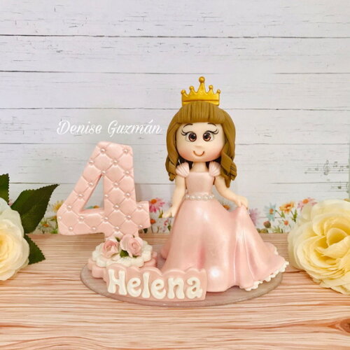 Topo de Bolo Realeza/princesa
