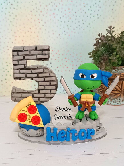 Topo de Bolo Tartaruga Ninja