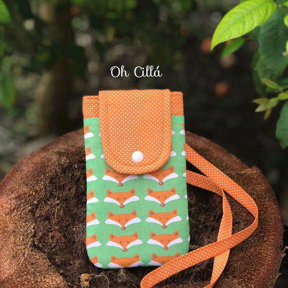 Bolsinha Porta Celular e Documentos