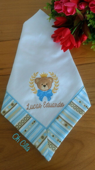 Cueiro de Flanela Urso