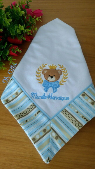 Cueiro de Flanela Urso