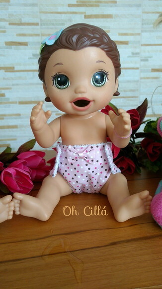 Fraldas para Boneca