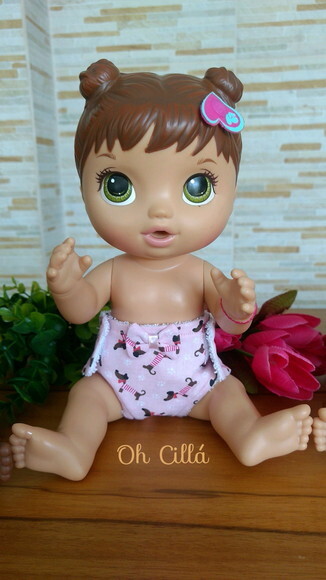 Fraldas para Boneca