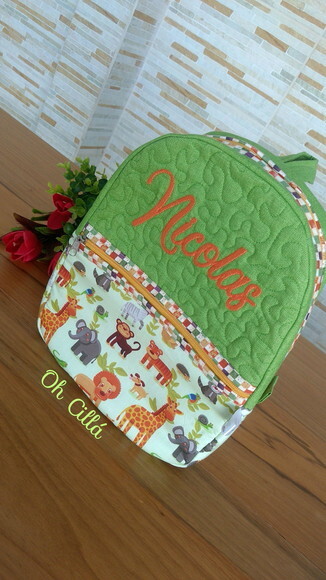 Mochila Infantil Safari