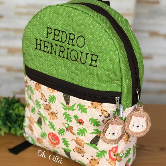 Mochila Infantil Safari Grande
