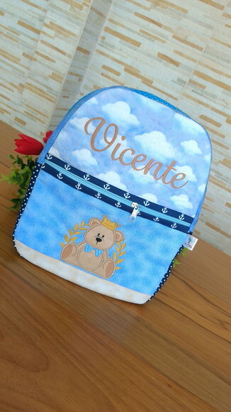 Mochila infantil Urso