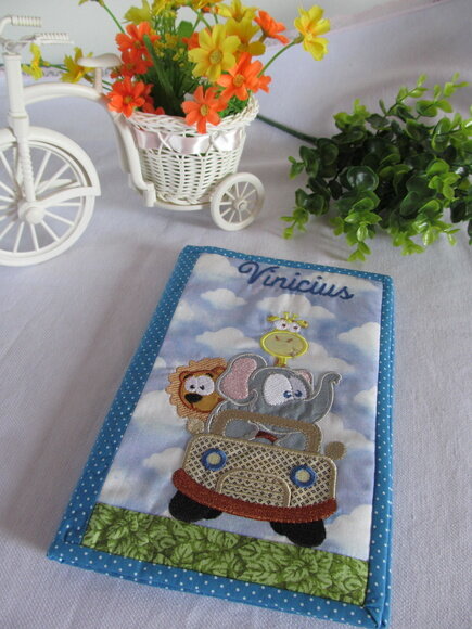Capa para Caderneta de Vacinas Safari