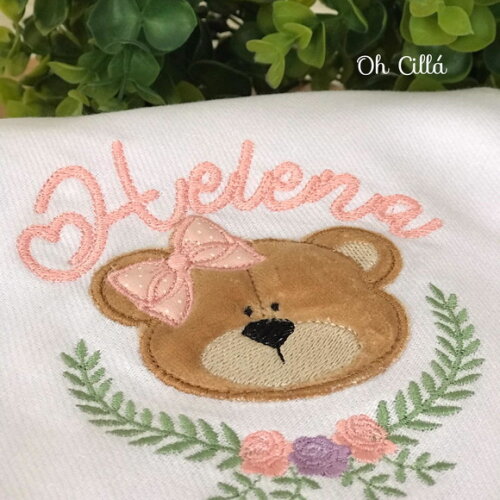 Cueiro de Flanela Ursa