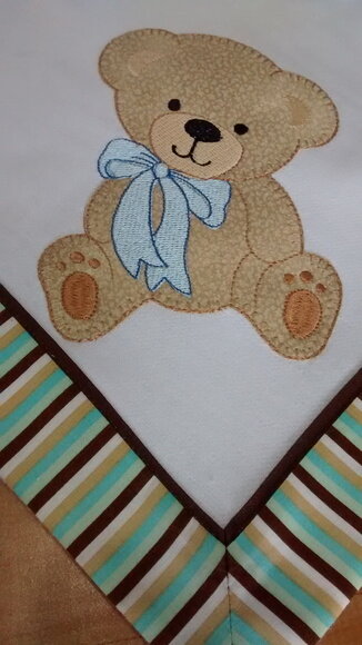 Cueiro de Flanela Urso