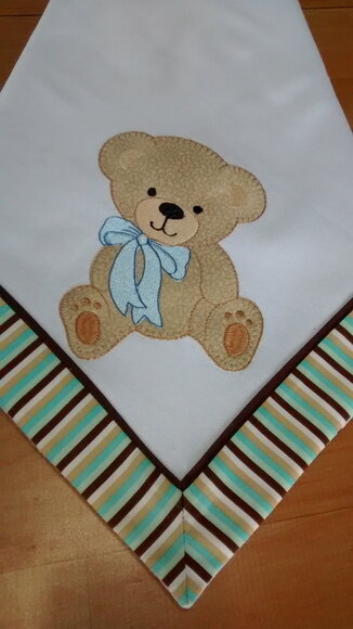 Cueiro de Flanela Urso
