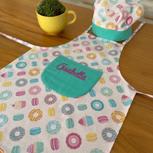 Kit Mini Chef infantil Donuts