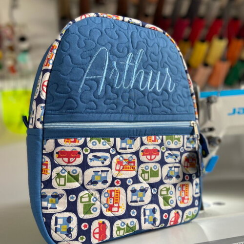 Mochila Infantil Carrinho
