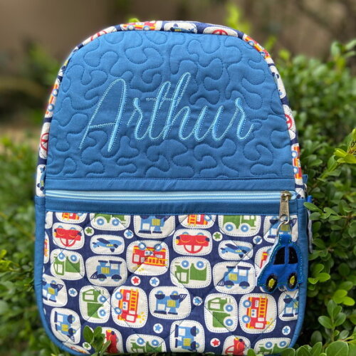 Mochila Infantil Carrinho
