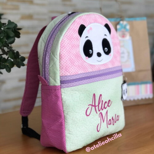 Mochila Infantil Grande Panda