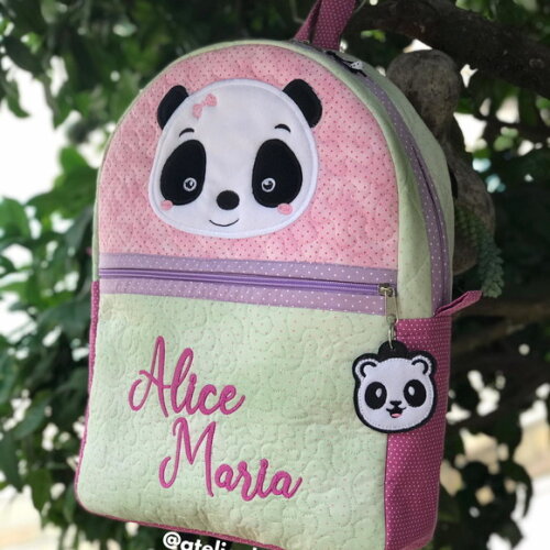 Mochila Infantil Grande Panda
